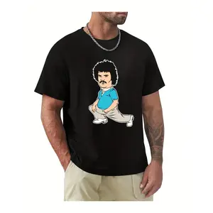 Nacho Libre, Jack Black, Recreational Cloths, Pants, Luchador T-Shirt Sports Fans Cute Tops Mens Pack Short Printing Cartoon 220g