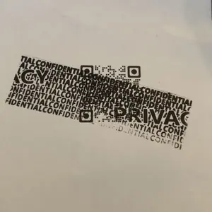 Roller Stamp for Confidentiality & Privacy Protection, Office Supplies, 1/2 Counts Privacy Smear Confidentiality Stamp, Identification Seal for Personal Information Protection