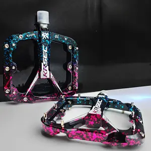 Colored and enlarged non-slip foot pedals Triple bearing sealed bearings