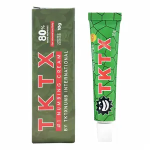 TKTX Professional Tattoo Numbing Cream, Maximum Intensity Deep Numbness Tool for 6-8 Hours Local Relief, Painless Soothing Beauty & Personal Care Temporary Tattoo Assistance