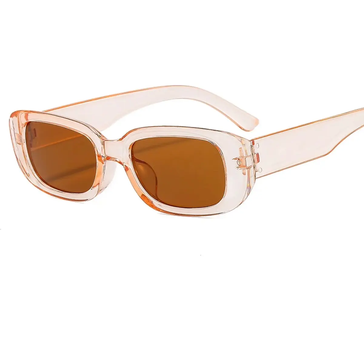 Clear Mocha Sunglasses