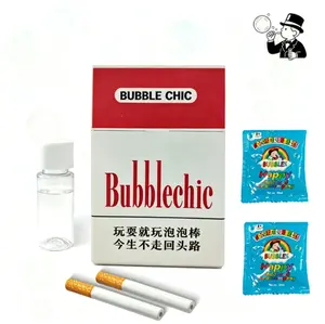 Bubble Cigarette StressRelief Toy, Fake Cigarette Shape,Mini Bubble Blower, Sticks, Relaxation Tool,Suitable for Birthday/ChristmasParty Gifts, for Men & Women（Newly Upgraded Version） Wands Party Favors parent-child fun