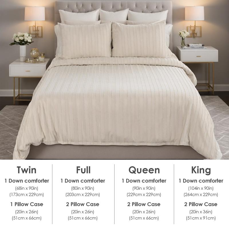 Beige Bohemian Jacquard Bedding Set, Wrinkle-Resistant & Machine Washable - Warm Breathable Comfort for Kids & Adults, Queen Duvet Cover, Ultimate Christmas Gift