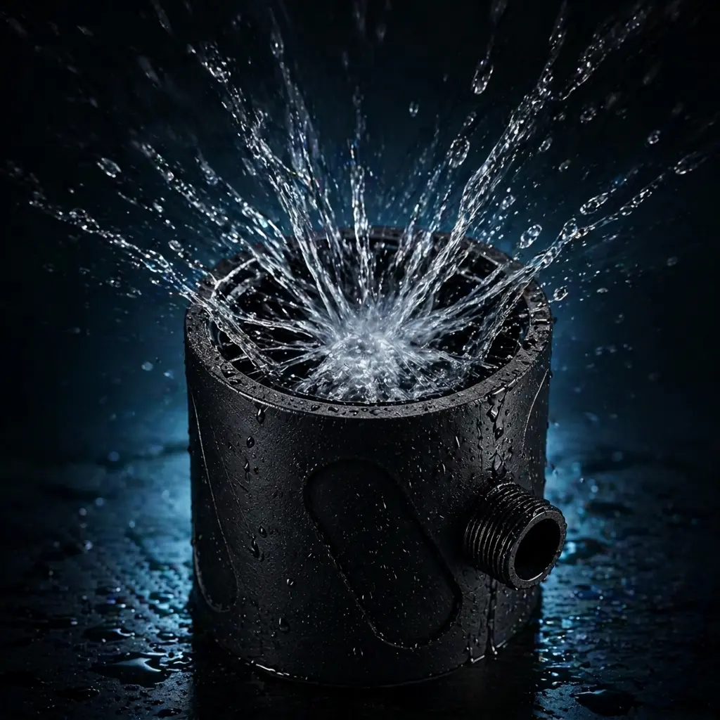 New Upgraded Men's Handheld Shower Head, 5cm/8cm Dual Size, Sturdy & Easy Installation