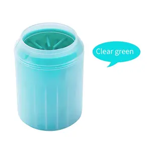 Portable Dog Paw Cleaner Cup – Soft Silicone Foot Washer for Outdoor Walks