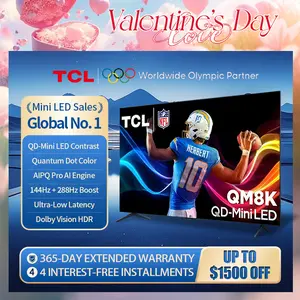 TCL QM8K(65",75",85",98") QD-Mini LED 4K Smart TV｜144Hz Gaming TV｜Ultra Bright HDR｜Google TV｜2025 Model