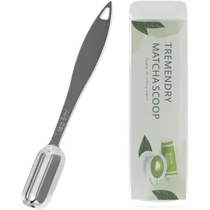 2g (1tsp|5ml) Matcha Scoop, Stainless Steel Measuring Spoon for Matcha Tea Powder