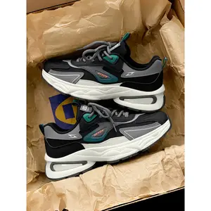Men's Breathable Mesh Shoes, Trendy Casual Thick Sole Sneakers, Comfortable Sporty Dad Style Footwear for All Seasons, Breathable Athletic Sneakers
