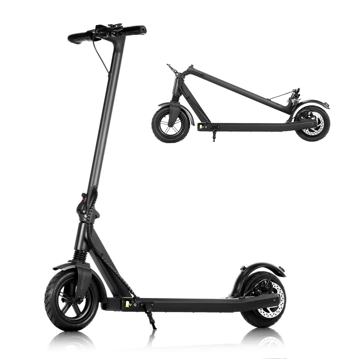 Electric Scooter 500W/350W Powerful Motor Electric Kick Scooter Long riding Range Folding E Scooter with Front Suspenstion Dual Braking for Teens and Adults