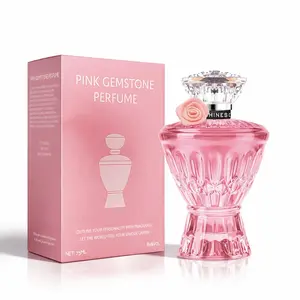 Women's Floral Scented Perfume Rose quartz Valentine cologne Perfume 2.54fl oz(75ml) for College Students Valentine's Day Nightclub Party Dating Party Ladies Perfume elegant aroma