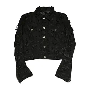 Eric Creer Black Distressed Jacket