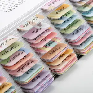 Mr Pen Bible Tabs 120 Laminated Tabs for Women and Men Study Bible Index Book Labels Tabs Convenient for Reading and Studying