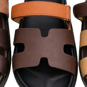 fashion sandals with Gold Buckle, Comfortable and Stylish Design for woman