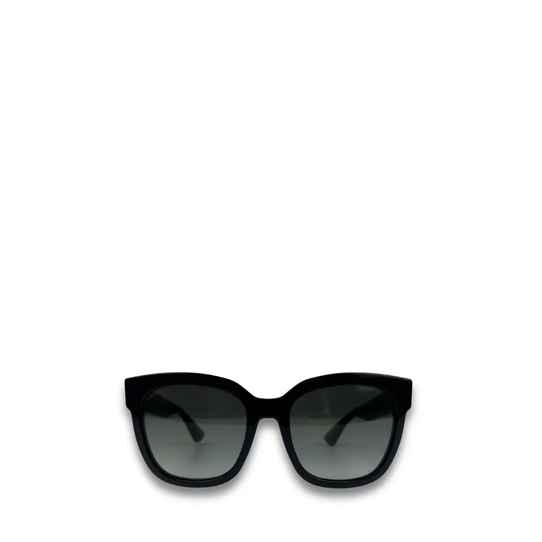Pre-owned Gucci Black Square Sunglasses