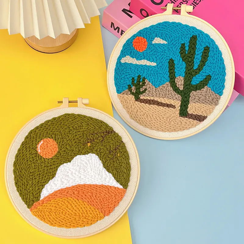Russian Poke Embroidery DIY Handmade Embroidery Material Package, Sewing Craft Kit, DIY Kit for Textile Sewing Projects, Diy Kits, Crafts