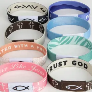 Daily Bible Verse Bracelet   Christian Devotional Bible Verse Bracelet Jesus Bracelet Cross bracelet