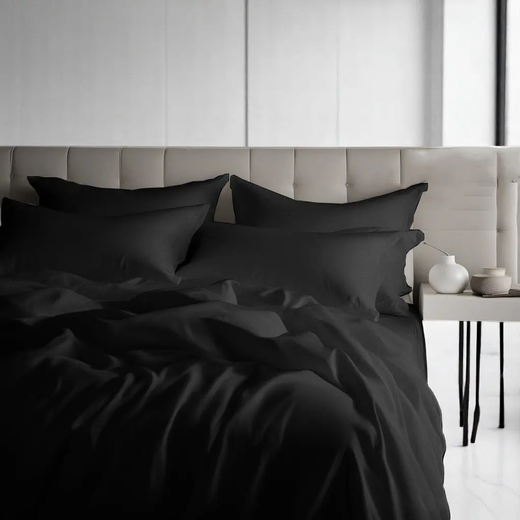 Luxurious 6pc Premium Breathable Cooling Sheet Set Silky Bedding Luxurious 6pc Premium Breathable Cooling Sheet Set Silky Bedding