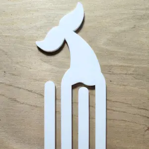 Sublimation Jumbo Paperclip blank, mermaid tail plannerclip, bookmark