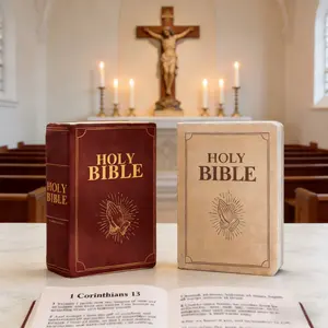 Holy Bible Pillow Book Corinthians Chapter 13 Song of Love, Valentine's Day Mother's Day Thanksgiving Gift for Girlfriend Elder Colleague