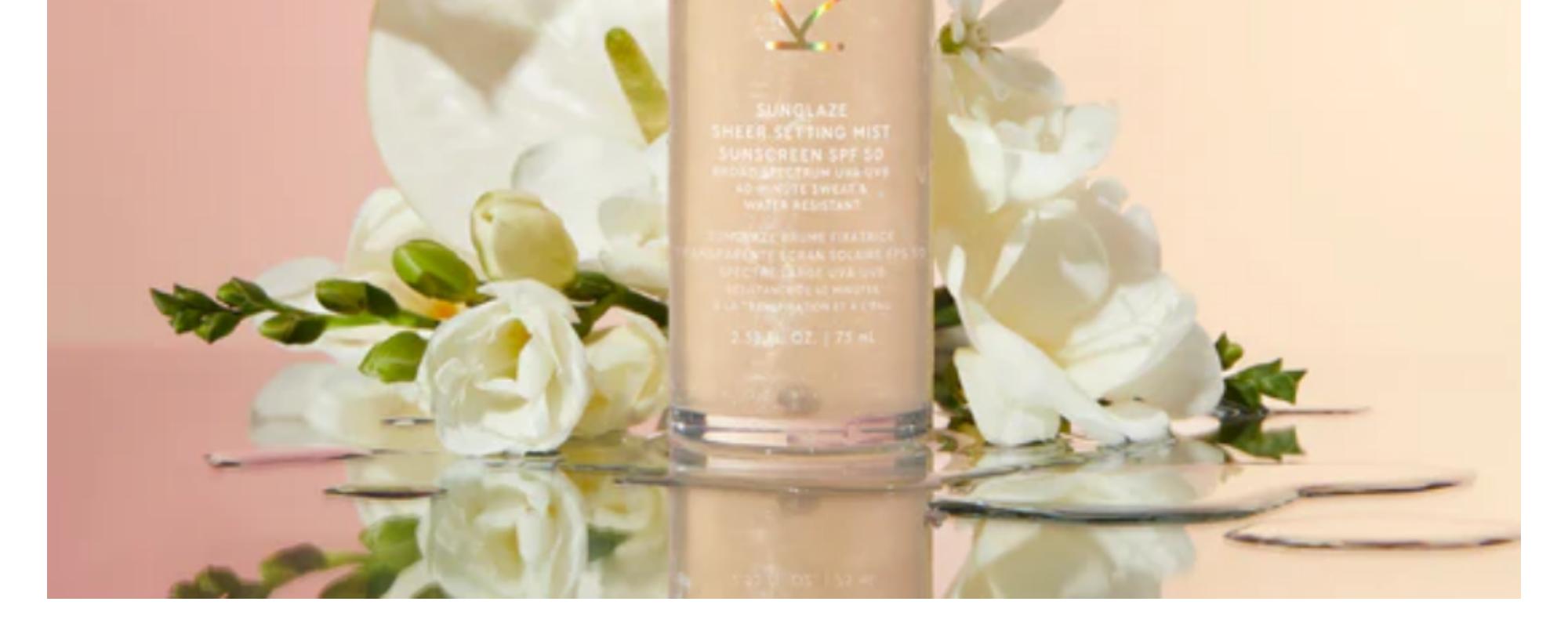 Sunglaze Sheer Setting Mist Sunscreen SPF 50