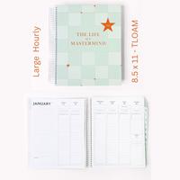 8.5 x 11 - Weekly Hourly - Laminate - TLOAM Cover