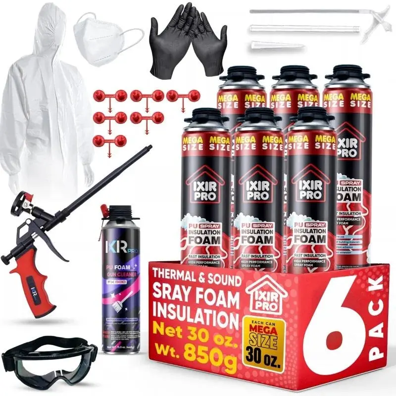 Spray Foam Insulation Kit -  30oz Complete DIY Insulation
