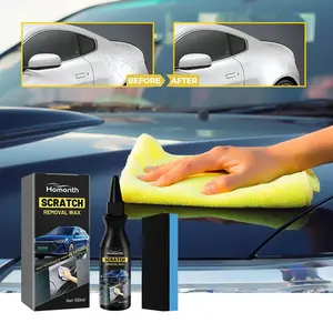 Homonth Scratch Removal Wax, Car Repair Care Paint Maintenance Refurbished Clean And Brightening Car Scratch Repair Cream