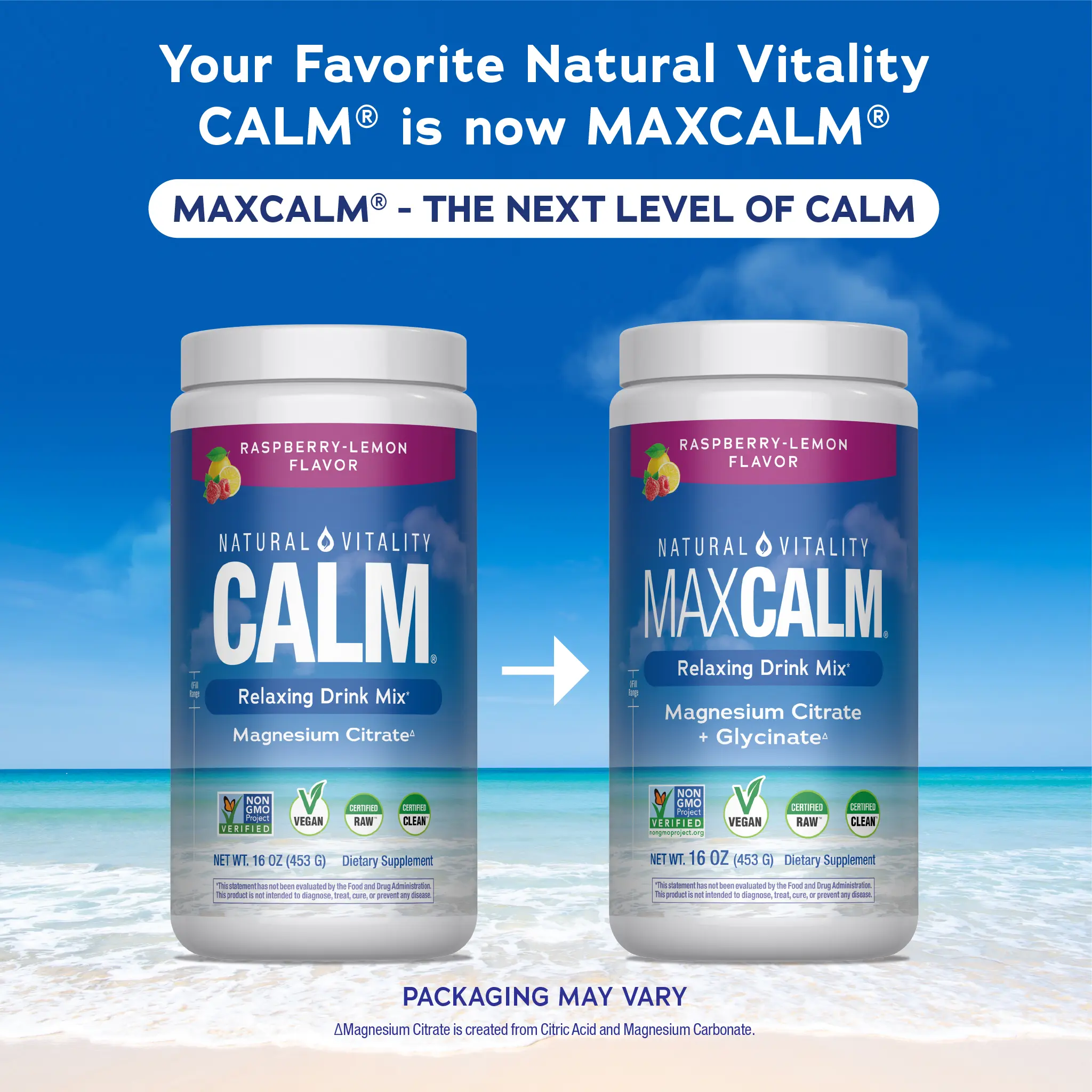 MaxCalm Relaxing Drink Mix - Anti Stress Drink Mix - With Ionic