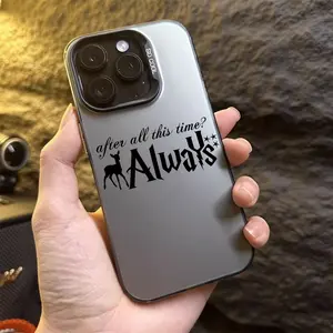Harry Potter Themed Phone Case Featuring The Quote "After All This Time? Always". Officially Licensed by Warner Bros, It Is Shockproof And Compatible with for iphone Models 17/16/15/14/13/12/11 Pro Max/Plus, Making It a Perfect Gift for Fans of Harr