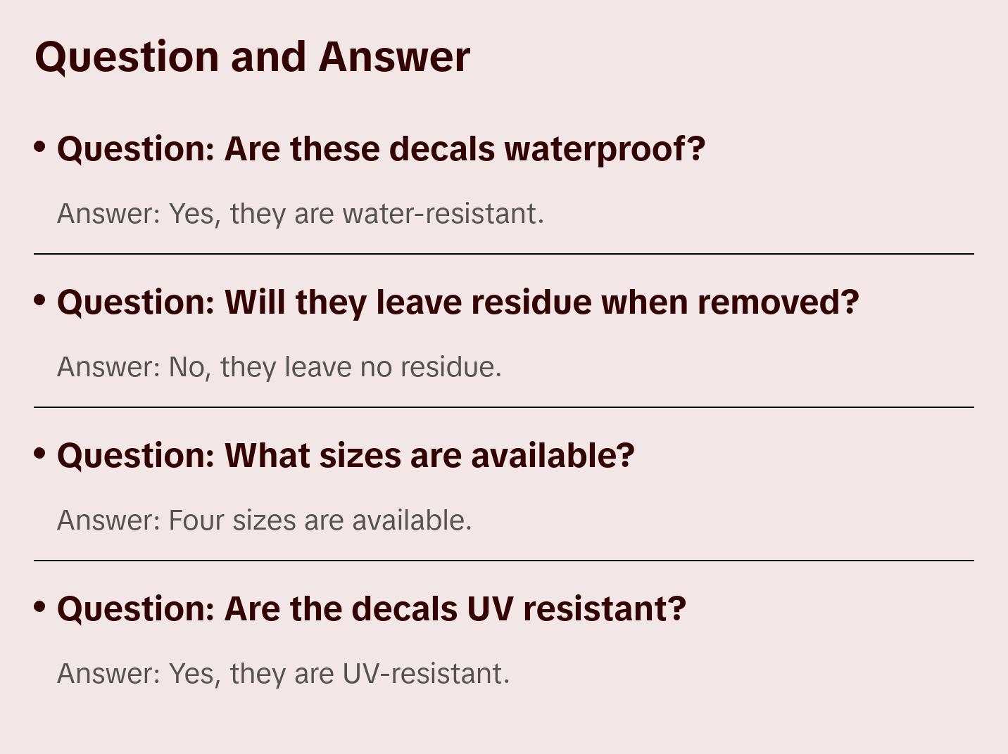 MAGA Trump Vinyl Decals