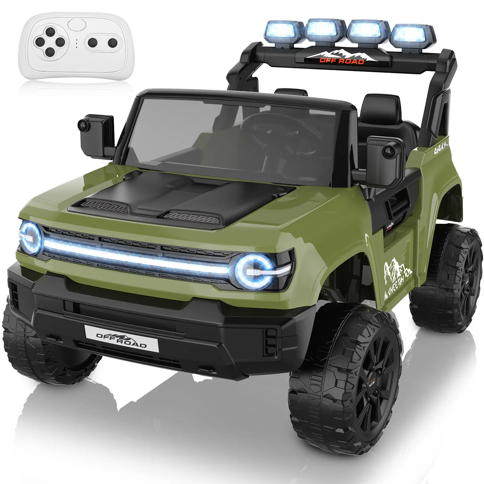 Green-XL 24V 2-Seater Truck