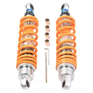 2 Pack 13" 330mm Rear Shock Absorber 8mm Spring Damping 330LBS For Off-Road Motorcycle ATV UTV Quad Buggy Go Kart Drift Trike Scooter Mini Monkey Trail Dirt Pit Bike CT70 CT90 CT110