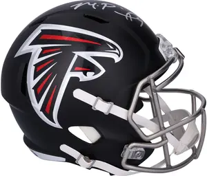Michael Penix Jr. Atlanta Falcons Autographed Speed Replica Helmet - Fanatics Authentic Certified