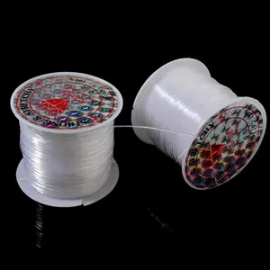 0.25-1mm Dia Nylon Crystal Fishing Line Transparent Non-elastic Beading Cord Thread For DIY Jewelry Making Fishing Supplies