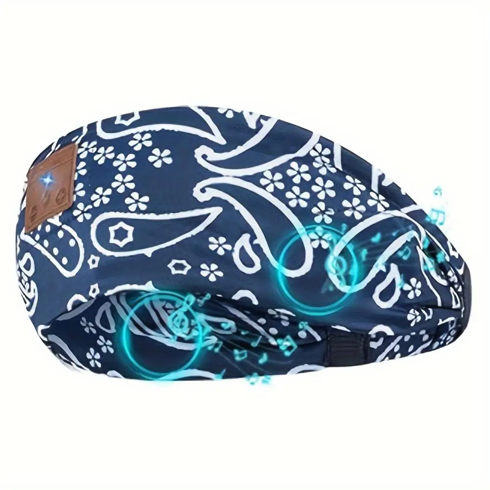 Wireless Sleep Headphone Headband, Rechargeable Open-ear Headphone, Stereo Sound Headband Headphone for Yoga, Running, Meditation and Travel, Audio