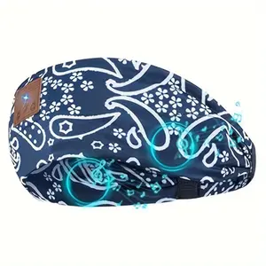 Wireless Sleep Headphone Headband, Rechargeable Open-ear Headphone, Stereo Sound Headband Headphone for Yoga, Running, Meditation and Travel, Audio