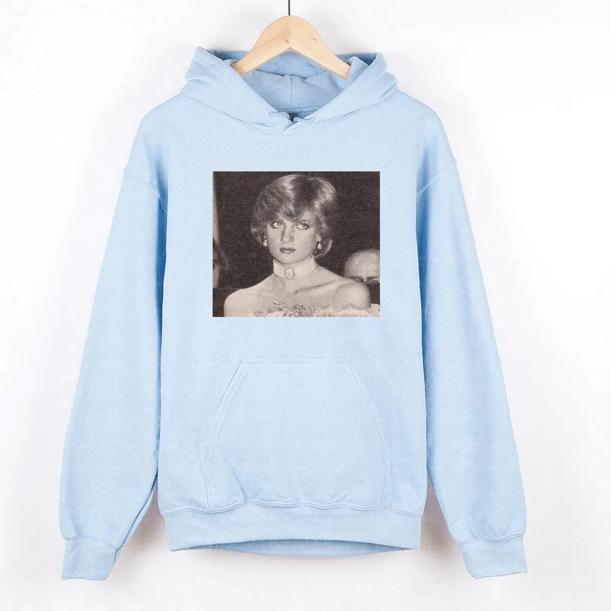 Women's Princess Diana Vintage Graphic Crewneck Sweatshirt - Unisex Casual Menswear Tops Clothes, All-Season Cotton Go-To Gift for Men & Women