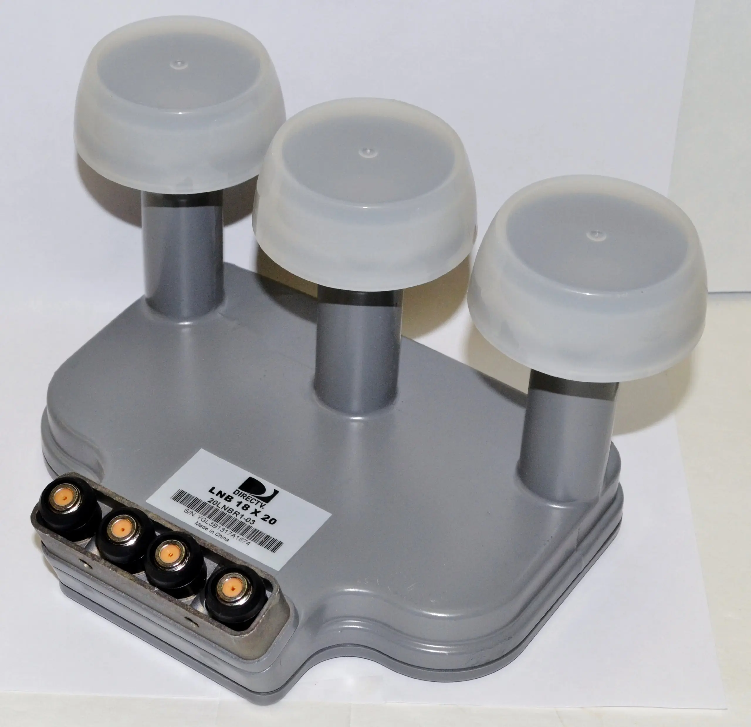 Directv Phase III 3 18x20 Lnb, Triple-feed, Multi Satellite LNB