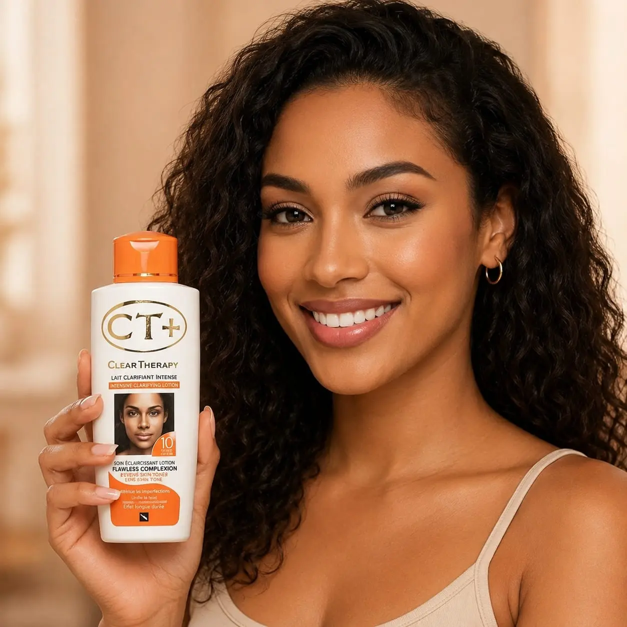 CT Plus Clear Therapy, lotion with carrot oil. 500 ML Body Care Moisturize Daily Moisturizer Radiant