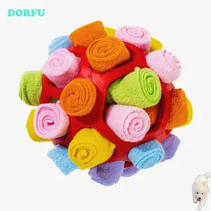 DORFU Dog Snuffle Ball: Dog Snuffle Ball Toy, Dog Puzzle Toys, Interactive, Washable, Boosting Natural Foraging Skills, Snuffle Ball Toy for Small, Medium Dogs puppy toys doggy toy interactive dogtoys