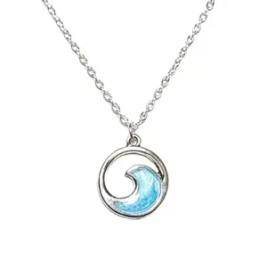 Blue Wave Necklace