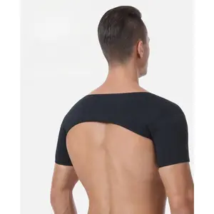 Shoulder brace for men, sports use, basketball shoulder stabilizer, fitness protection against dislocation and rotator cuff injury, shoulder support for bench press