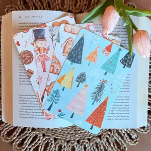 Christmas Pattern Kindle Insert Laminated Cardstock for Kindle Case, Holiday Holographic Kindle Paperwhite Insert