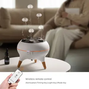 2026 New Jellyfish-Shaped Aromatherapy Diffuser: Music and AI-Controlled Multi-Mist Diffuser, Remote-Controlled Diffuser, Dynamic Multi-Mist Diffuser, ideal for bedrooms, offices, bathrooms, and parties with colorful lighting effects.