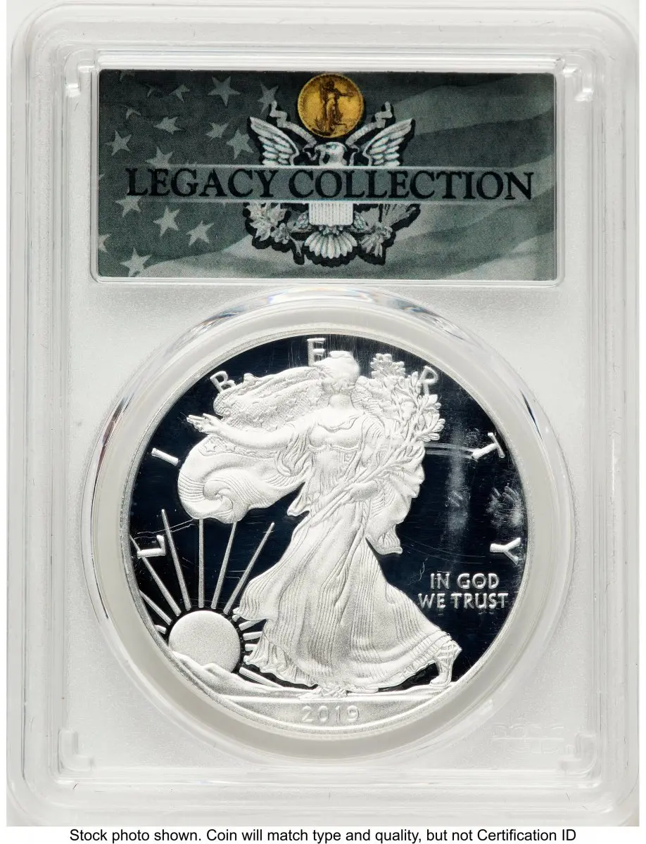 Modern Bullion Coins (2019-W Proof Silver Eagle 1 oz Magnum Opus)