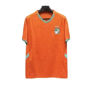 24-25Ivory Coast Football jersey Home S-4XL Unisex Stretch’s Breathable Ready Stock Cheap