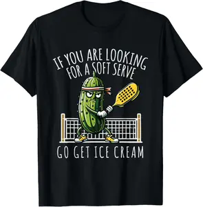 100% Cotton Funny Pickleball Player Paddleball Lover T-Shirt