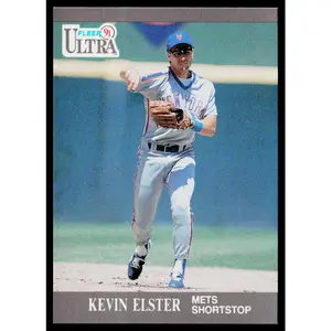 Kevin Elster 1991 Ultra #215 New York Mets