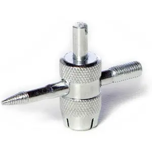 1 Pcs Valve Core Wrench 4 in 1 Valve Wrench Bicycle Degassing Tool Valve Core Wrench