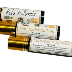 Roll on pain body oil Black Seed Oil Essential Oils